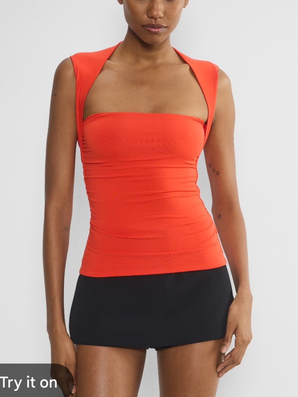Aritzia Contour Camisole Top - Bright Red